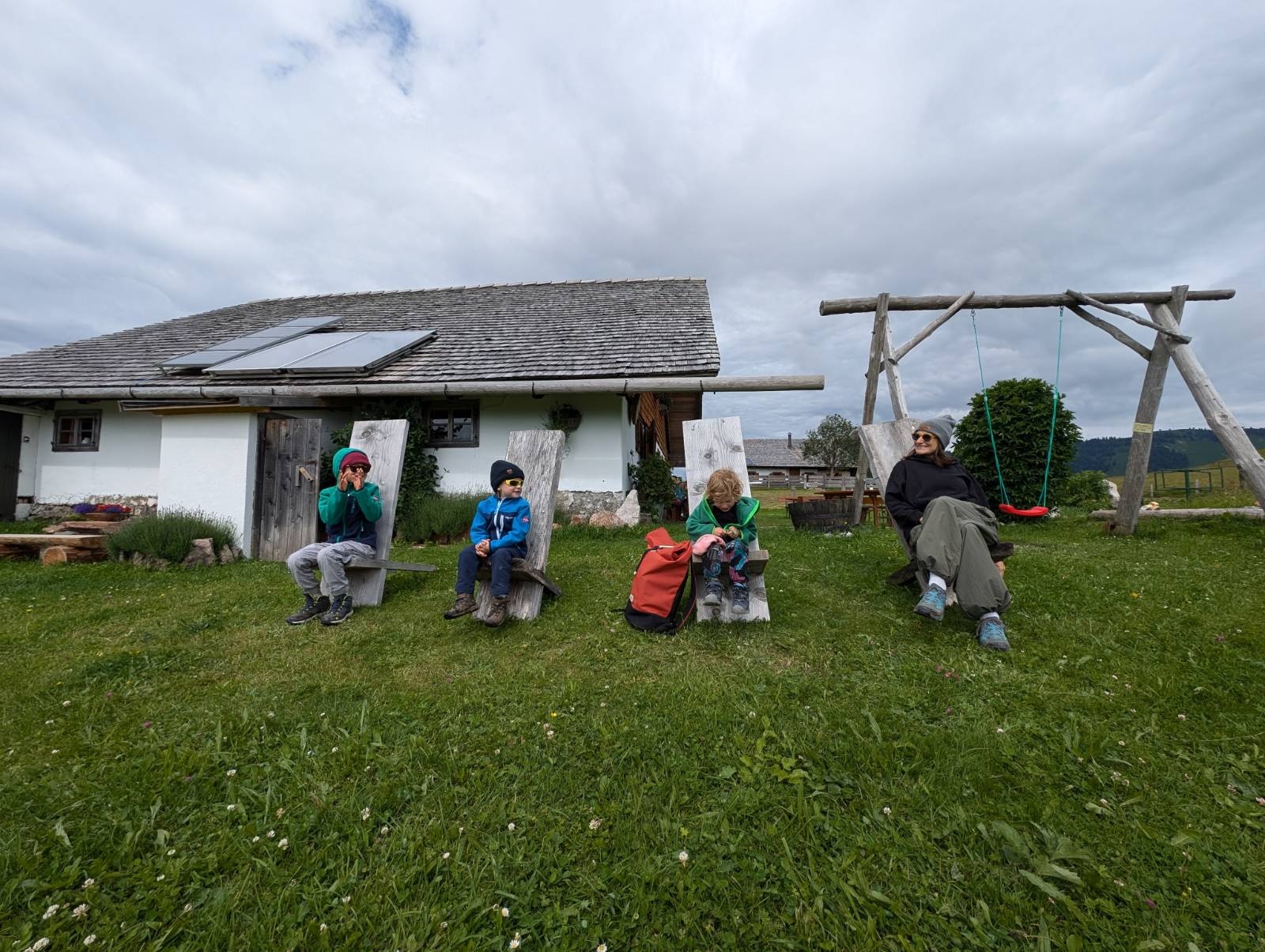 Beautiful alpine hike to Feichtenstein in Hintersee