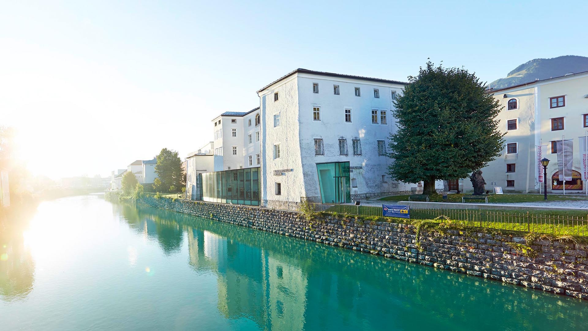 Celtic Museum Hallein by the Salzach River