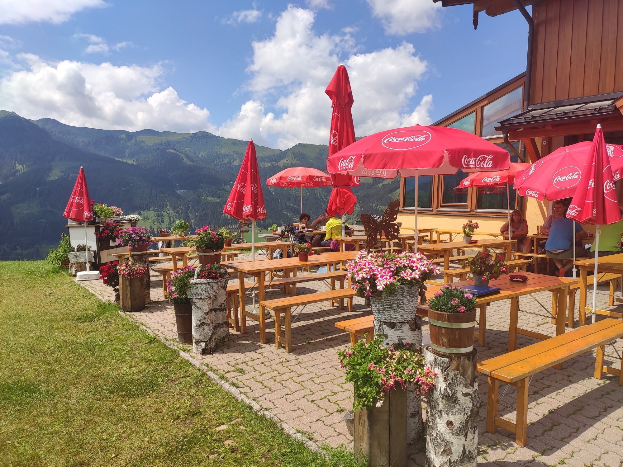 Gasthaus Galler - Terrasse