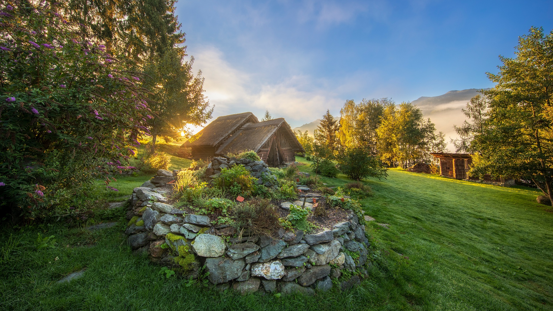 Keltendorf am Stoanabichl in Uttendorf