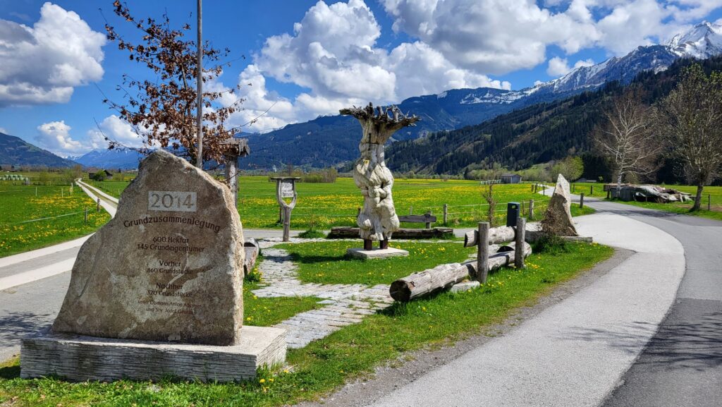 Kunstwerk der Piesendorfer Bauernschaft