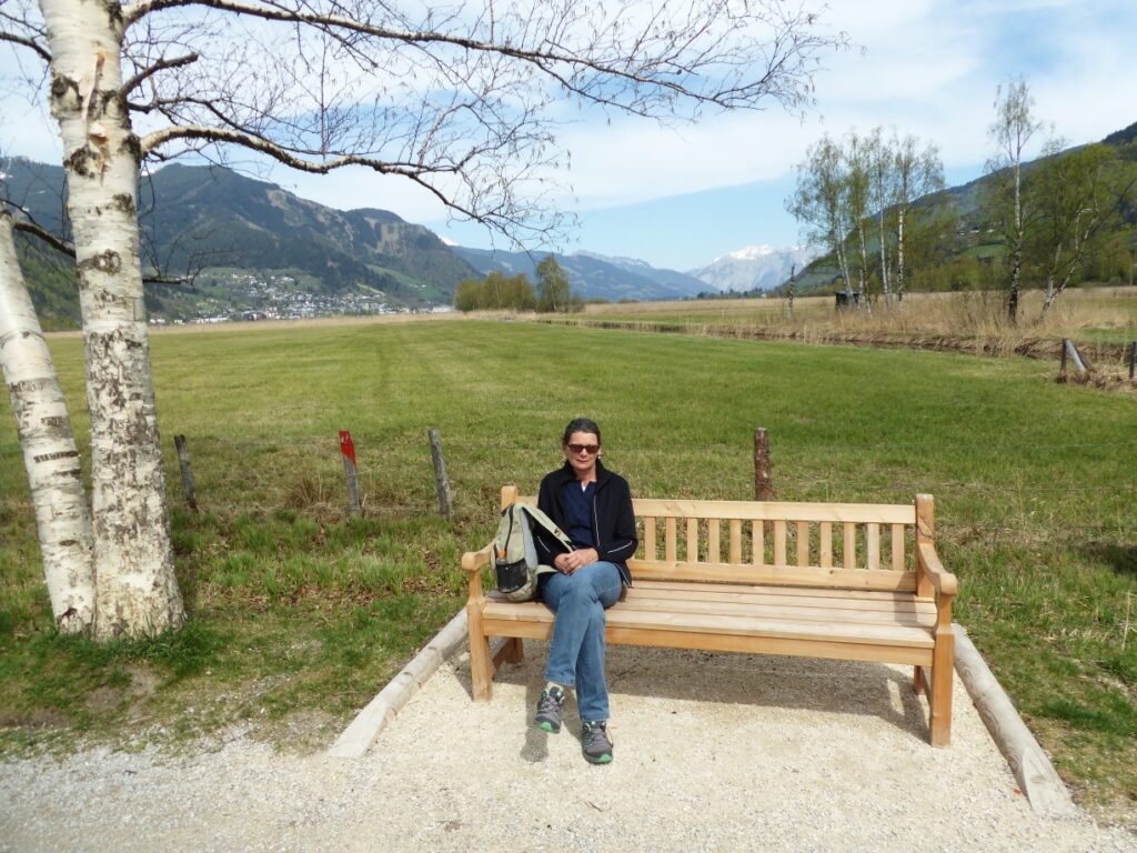 Listening to bird songs in the nature reserve on the south side of Lake Zell.