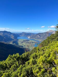 Small, but with respect: mountain route to the Sparber near Strobl