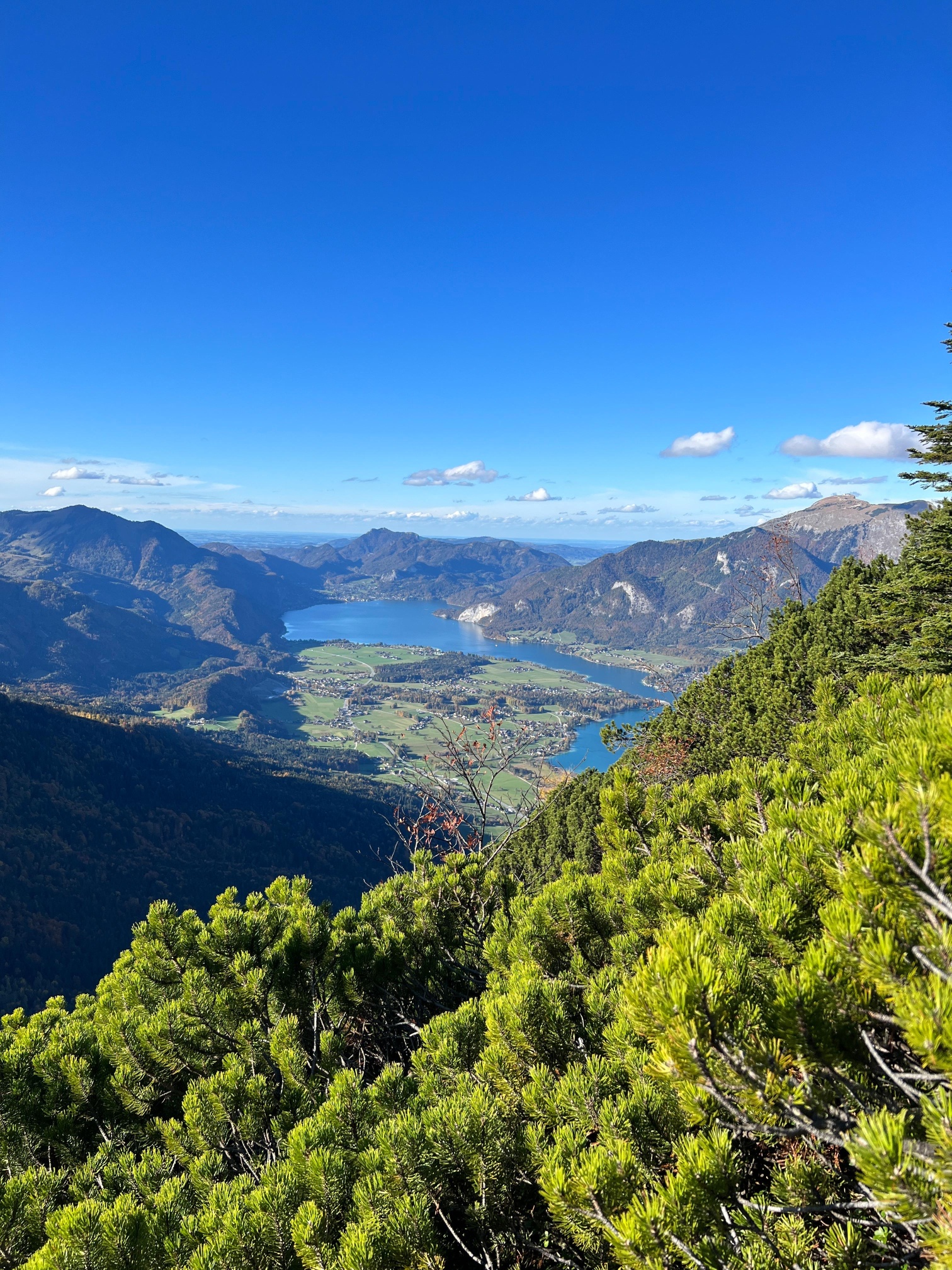 Small, but with respect: mountain route to the Sparber near Strobl