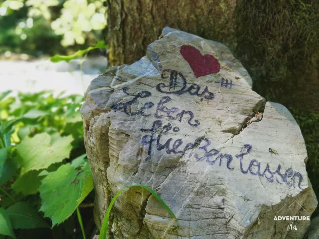 The Mühlenrundweg in Oberscheffau in the Lammertal