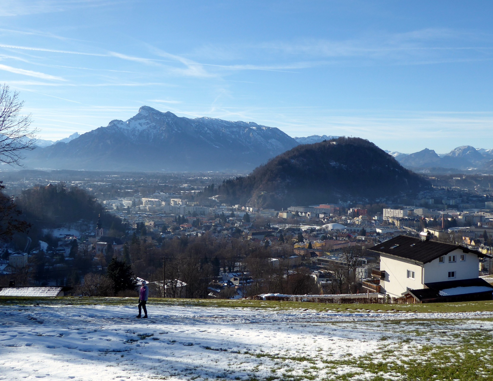 After just a few minutes, the quiet retreat Heuberg is reached.
