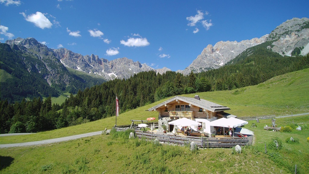 Aueralm Sommer Panorama