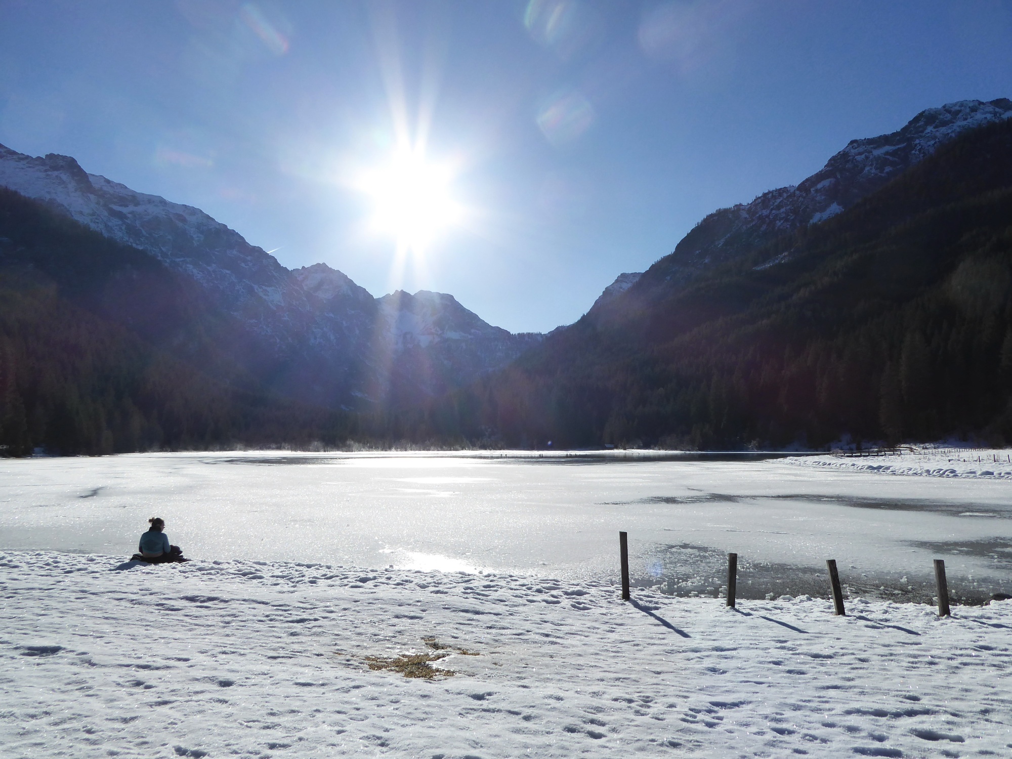 Warming sunshine hours at Lake Jäger.